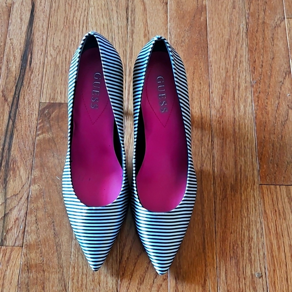 Guess Striped Heel Size 7.5